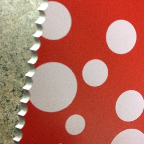 NEW Kuhn Rikon Dual Edge Slice and Serve Slicer 10-Inch Red Polka Dot Pie Server - Picture 7 of 8